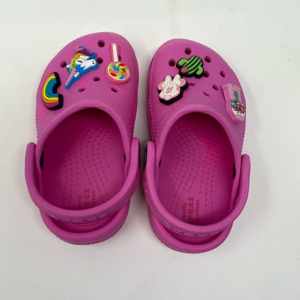 Little Girl Crocks Size 6 Pink